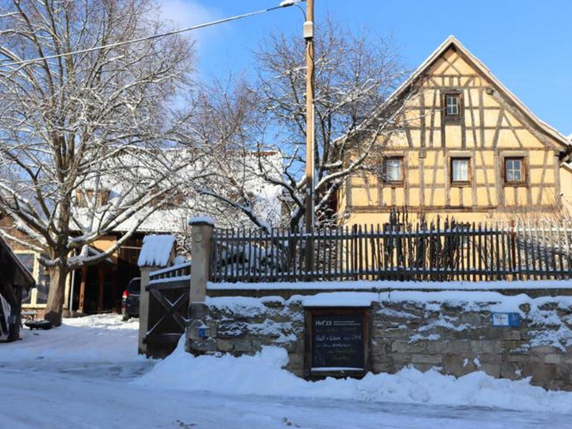 Wohnen Im Denkmal Apartamento Gumperda Exterior foto